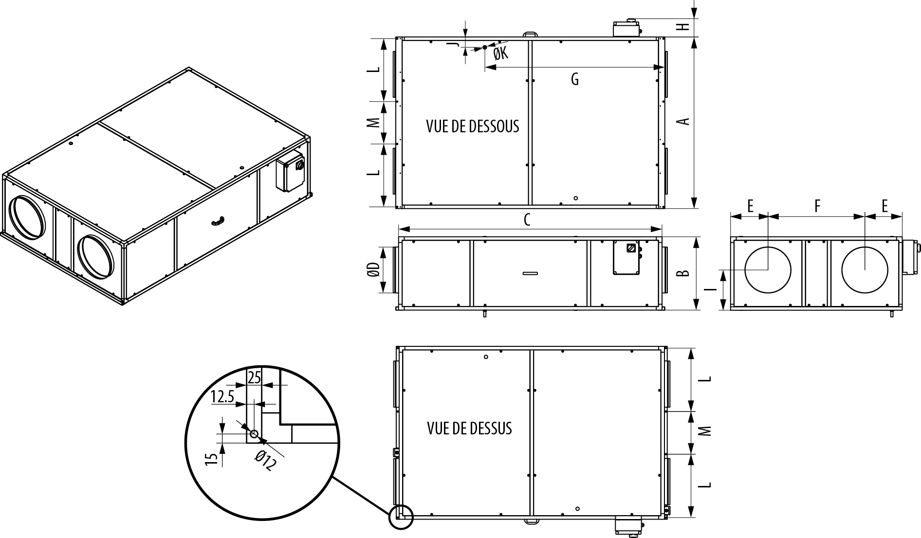 VIM CAD HR DUO H Traitement d'air CTA